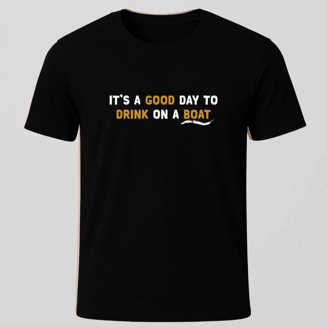 Boat Drinking T-Shirt