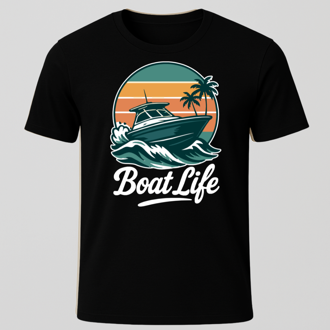 Boat Life Motorboat T-Shirt