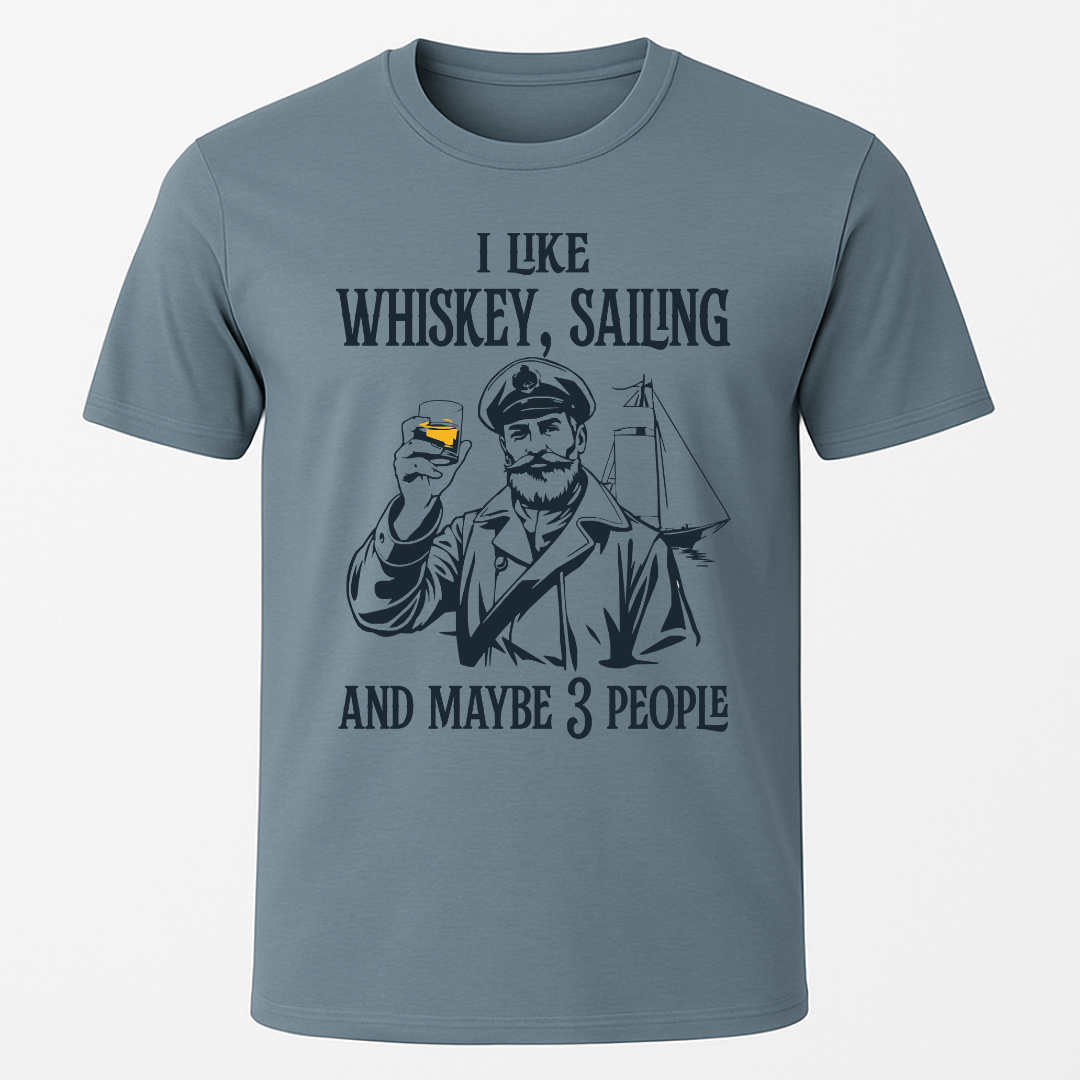 Whiskey & Sailing T-Shirt