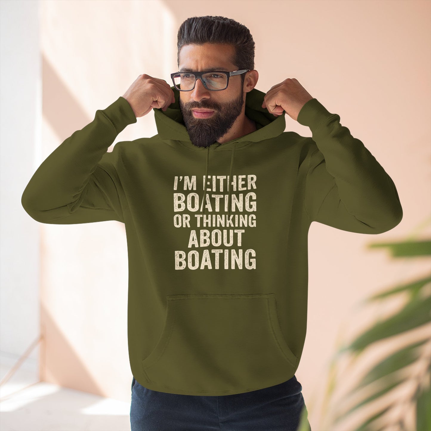 Boating Passion Quote Hoodie