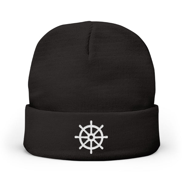 Nautical Ship Wheel Beanie