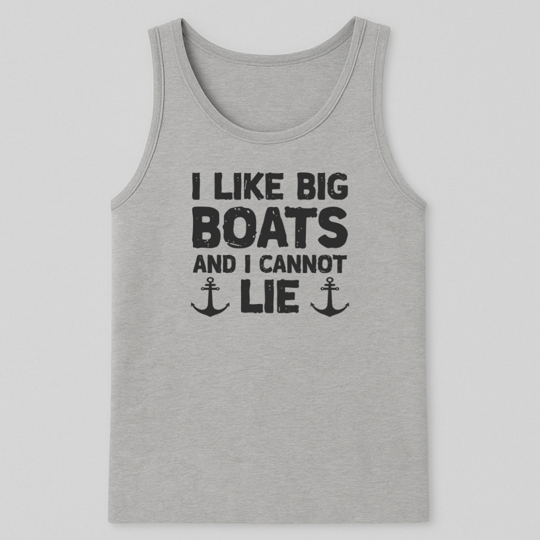 Boat Tank Top for Men | Funny Boating Apparel – Uncharted Tees