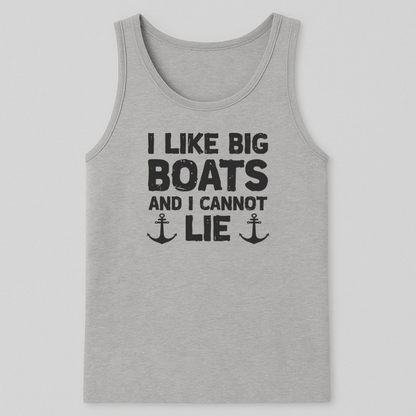 Boat Tank Top for Men | Funny Boating Apparel – Uncharted Tees