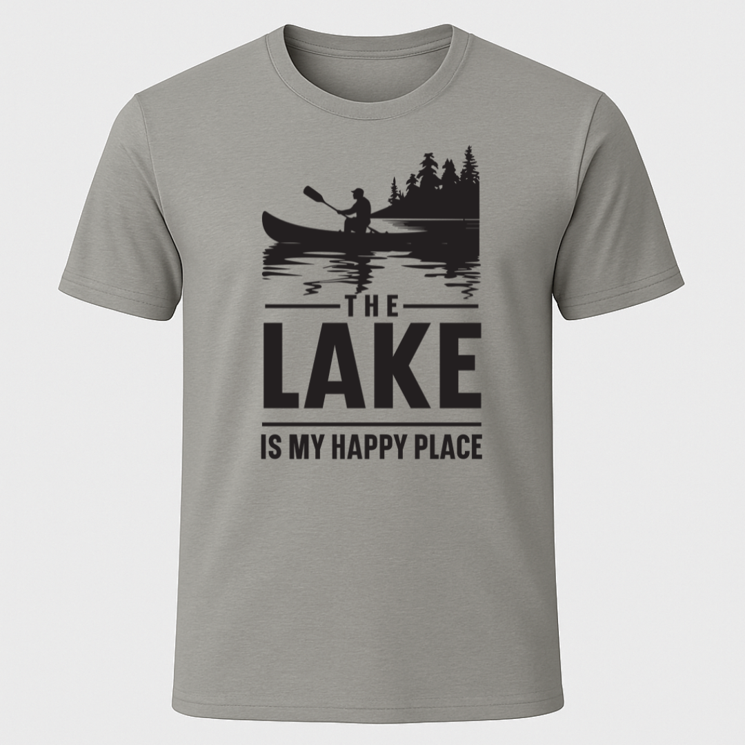 Happy Place Canoe T-Shirt