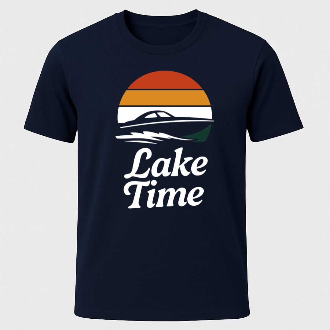 Lake Time Sunset T-Shirt