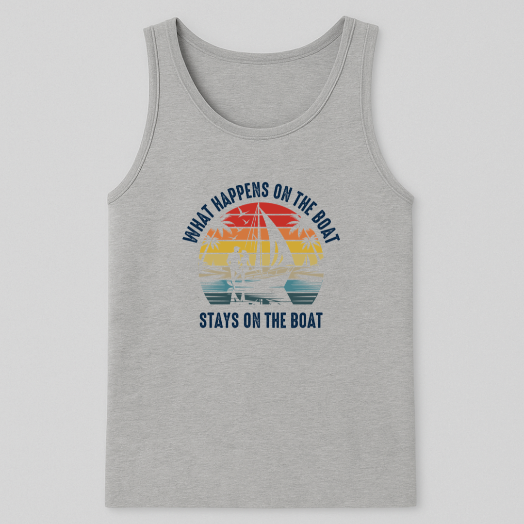 What Happens On The Boat Tank-Top