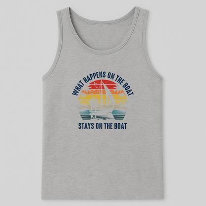 What Happens On The Boat Tank-Top