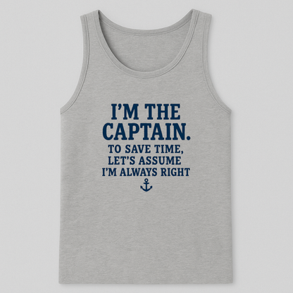 Captains Right Tank-Top