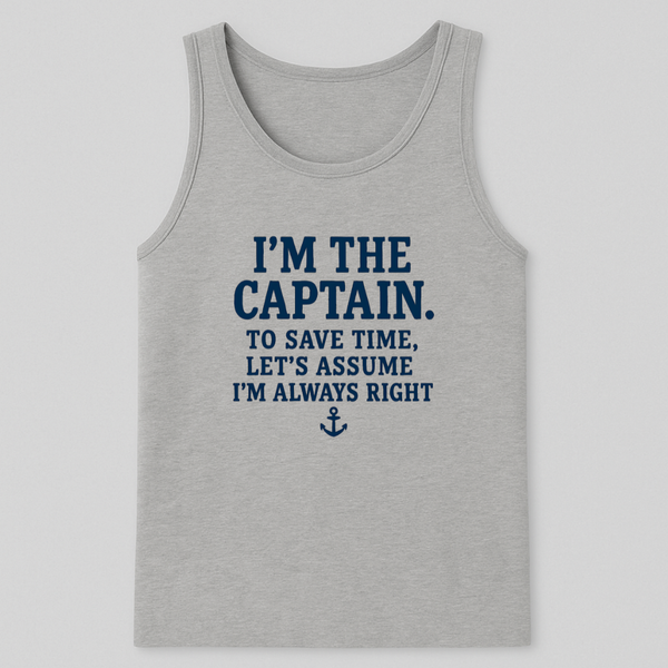 Captains Right Tank-Top