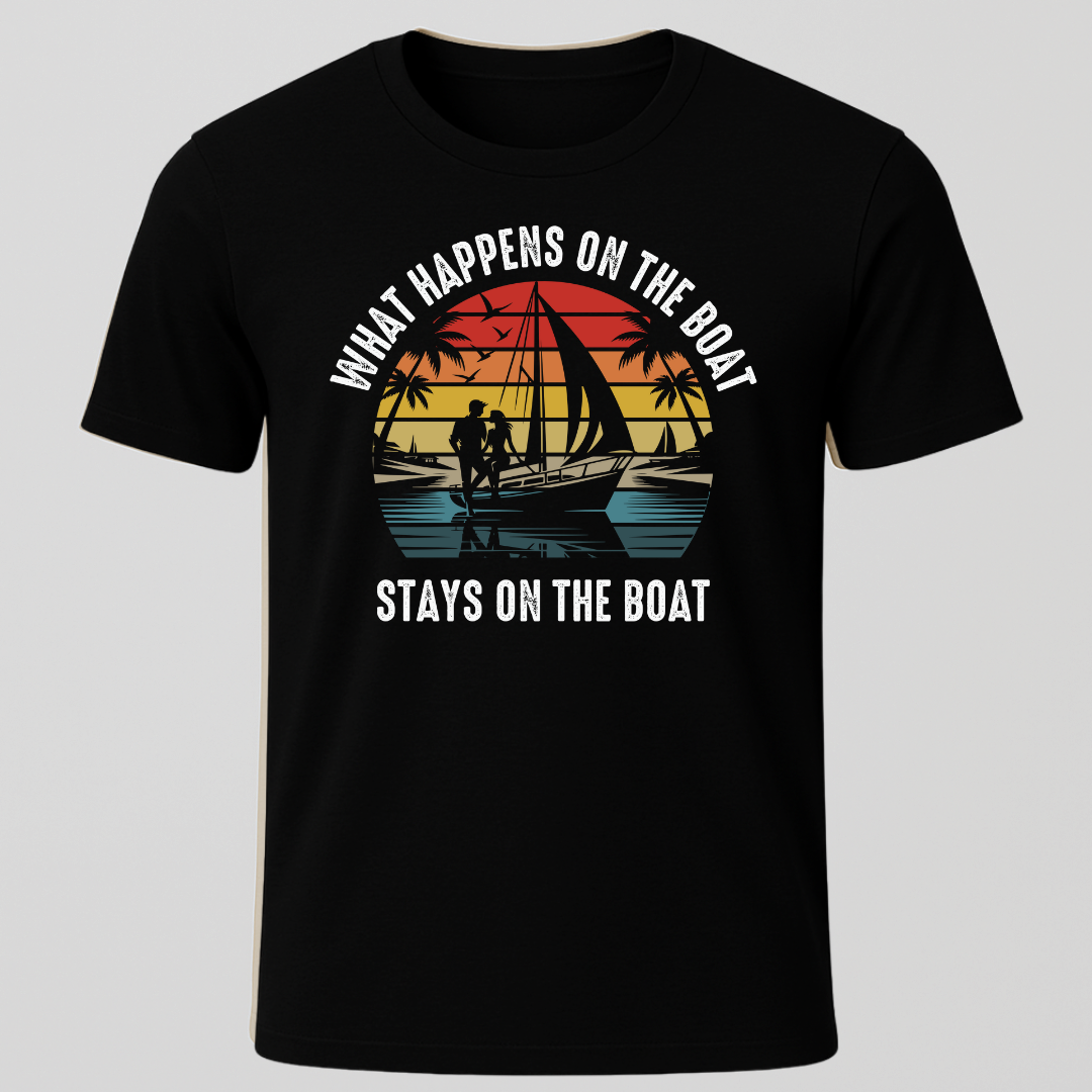 What Happens On The Boat T-Shirt