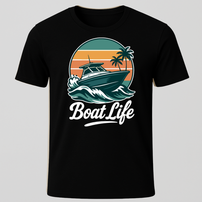 Boat Life Motorboat T-Shirt