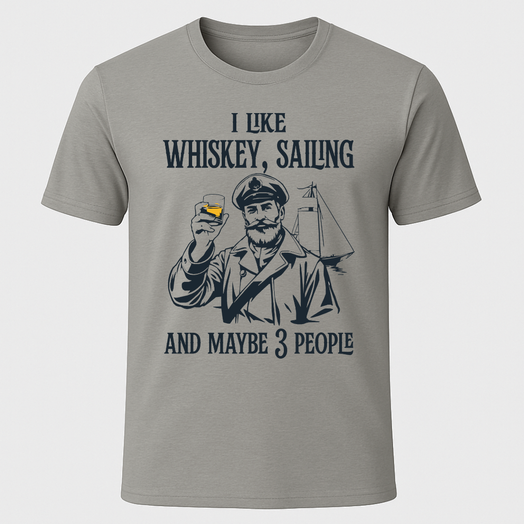 Whiskey & Sailing T-Shirt