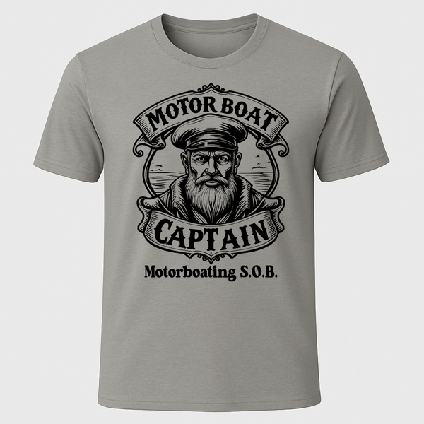 Boat Captain T Shirts for Men | Funny & Stylish Captain Tees
