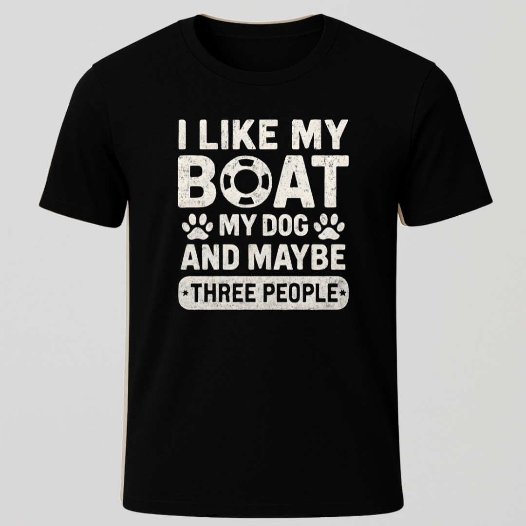 I Like My Boat T-Shirt