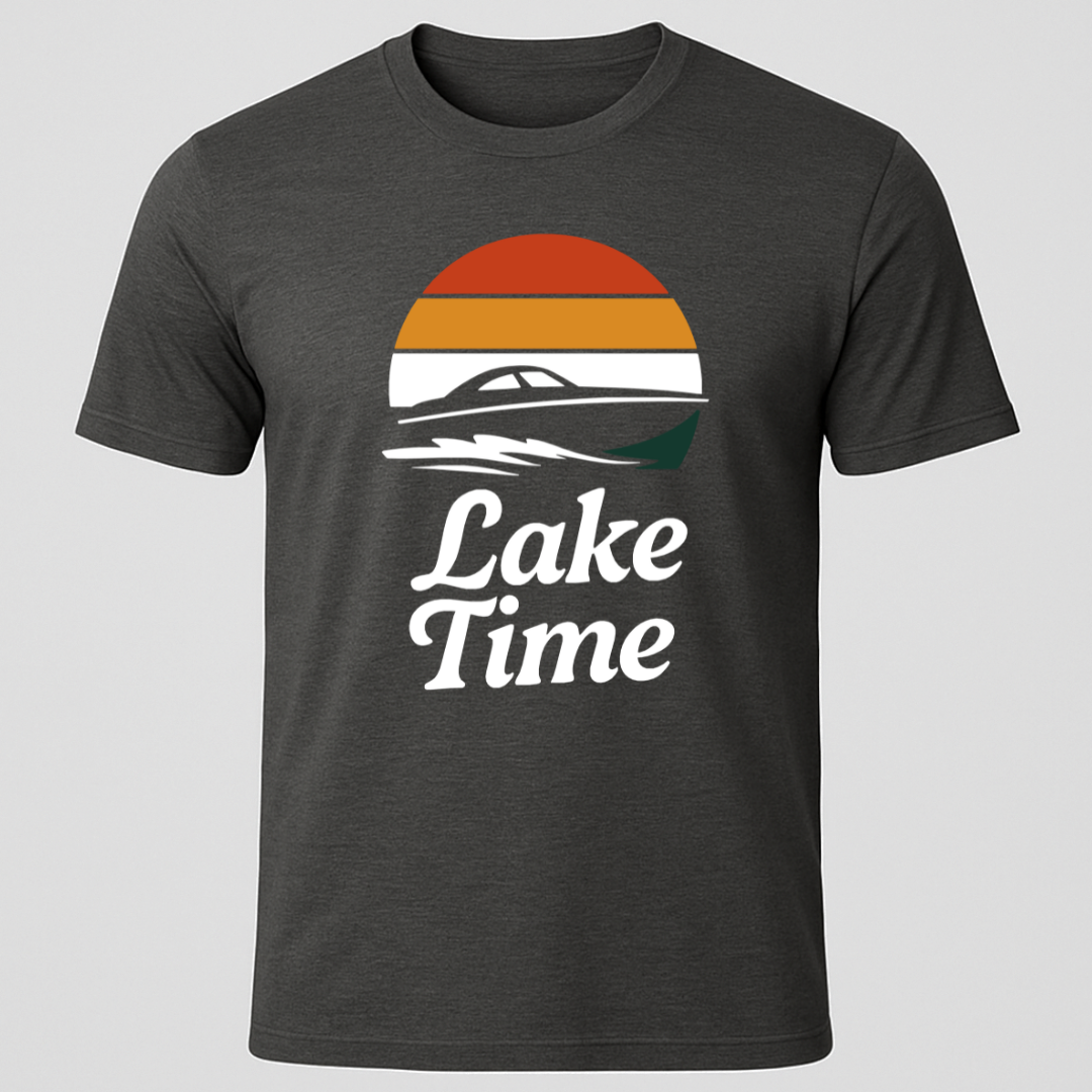 Lake Time Sunset T-Shirt