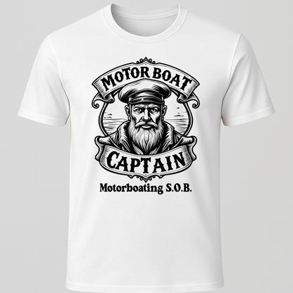 Boat Captain T Shirts for Men | Funny & Stylish Captain Tees