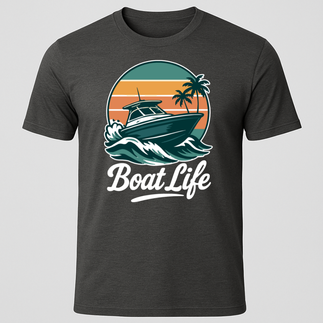 Boat Life Motorboat T-Shirt