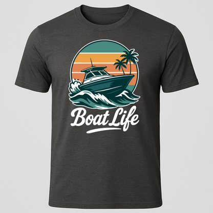Boat Life Motorboat T-Shirt