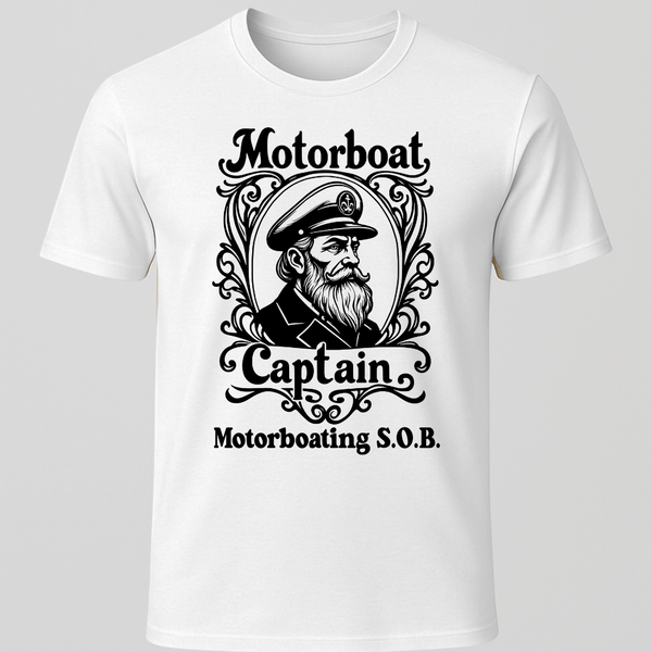 Boat Captain T Shirts for Men | Funny & Stylish Captain Tees