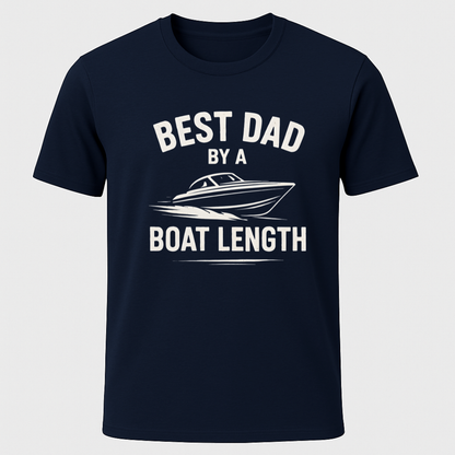 Best Dad By A Boats Length T-Shirt