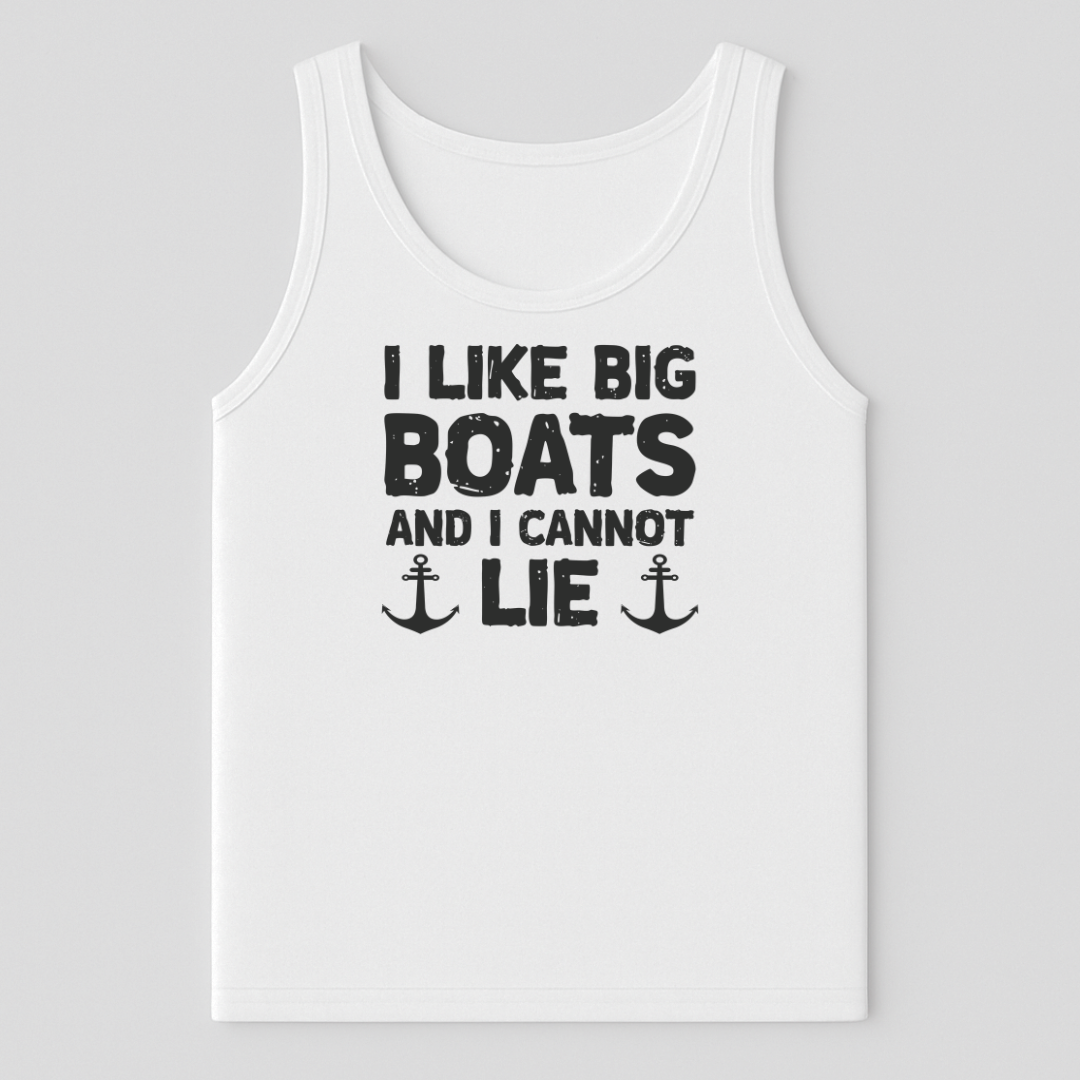 Boat Tank Top for Men | Funny Boating Apparel – Uncharted Tees