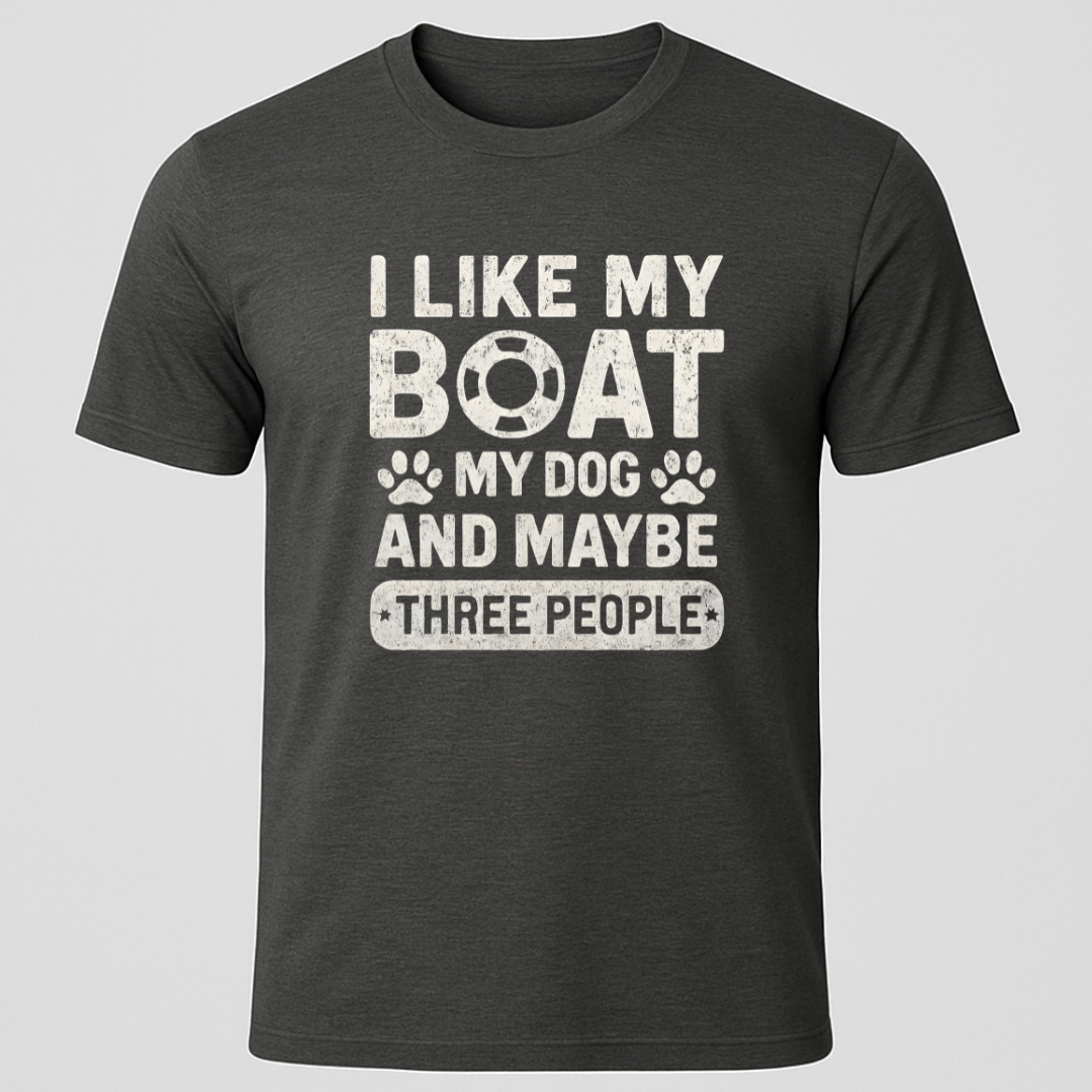I Like My Boat T-Shirt