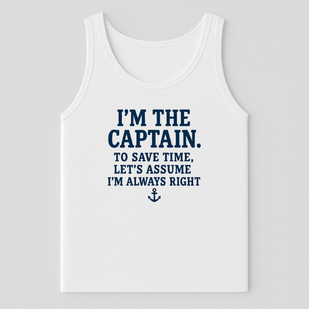 Captains Right Tank-Top