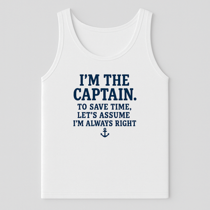 Captains Right Tank-Top