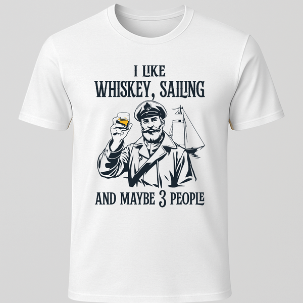 Whiskey & Sailing T-Shirt