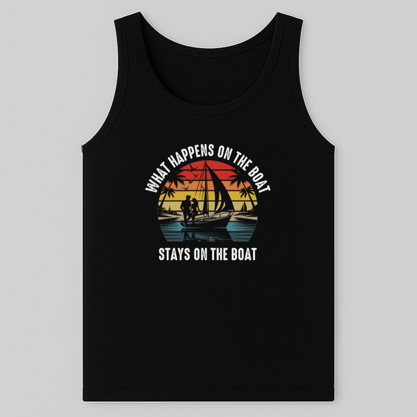 What Happens On The Boat Tank-Top