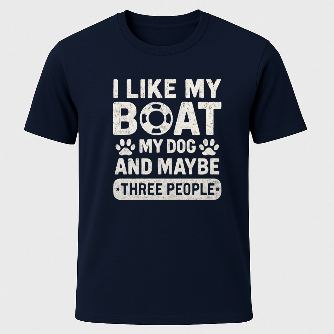 I Like My Boat T-Shirt