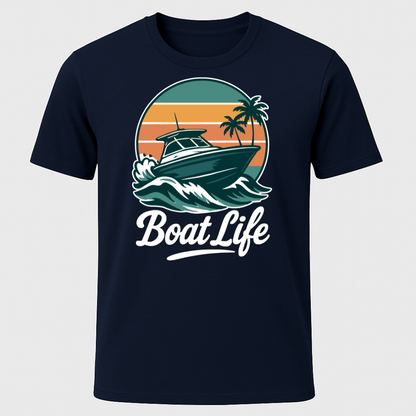 Boat Life Motorboat T-Shirt