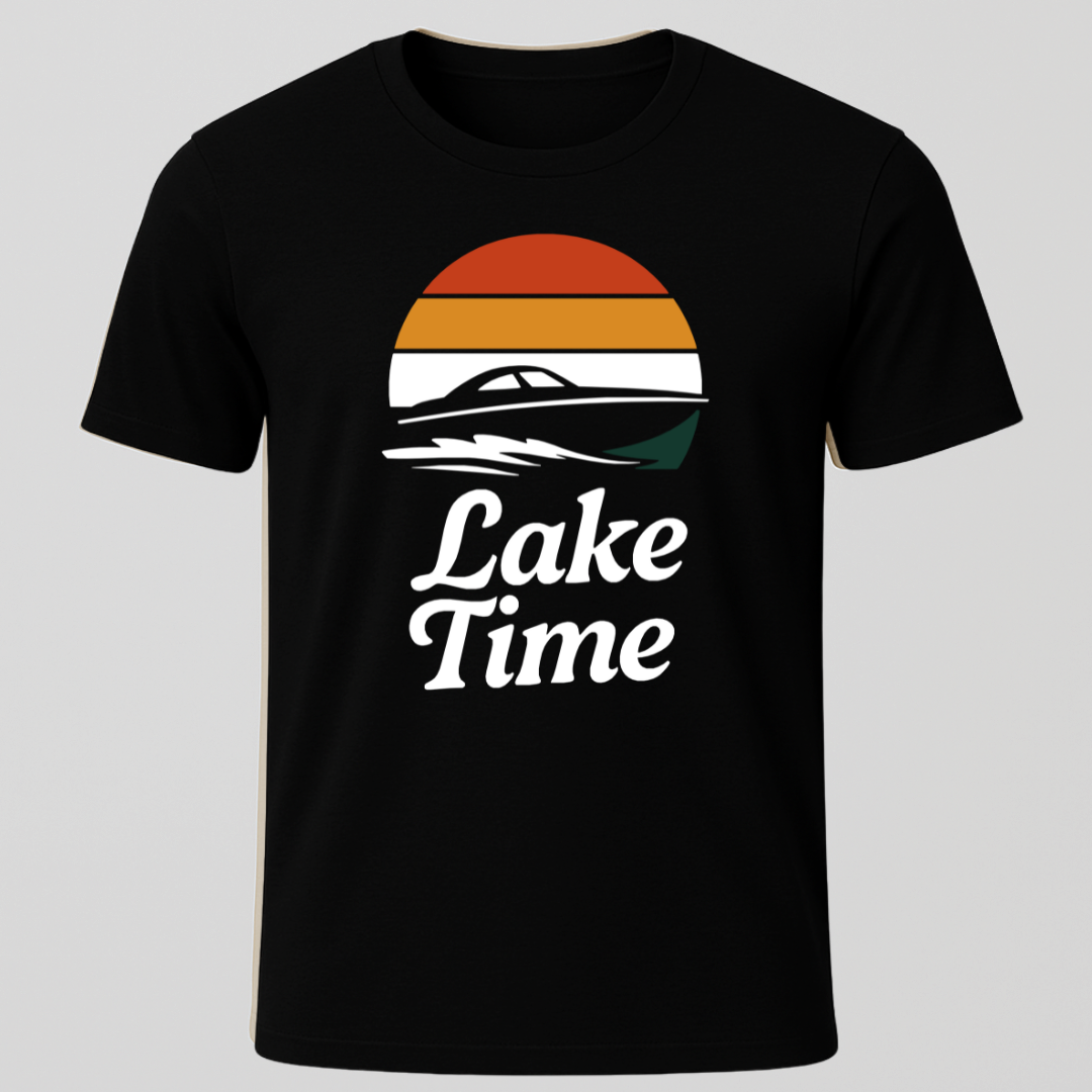 Lake Time Sunset T-Shirt