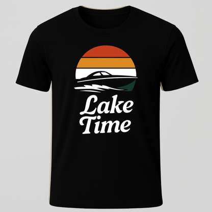 Lake Time Sunset T-Shirt