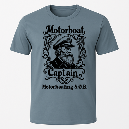 Boat Captain T Shirts for Men | Funny & Stylish Captain Tees
