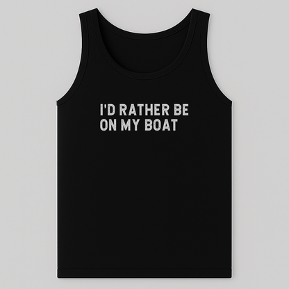 Boat Tank Top for Men | Uncharted Tees