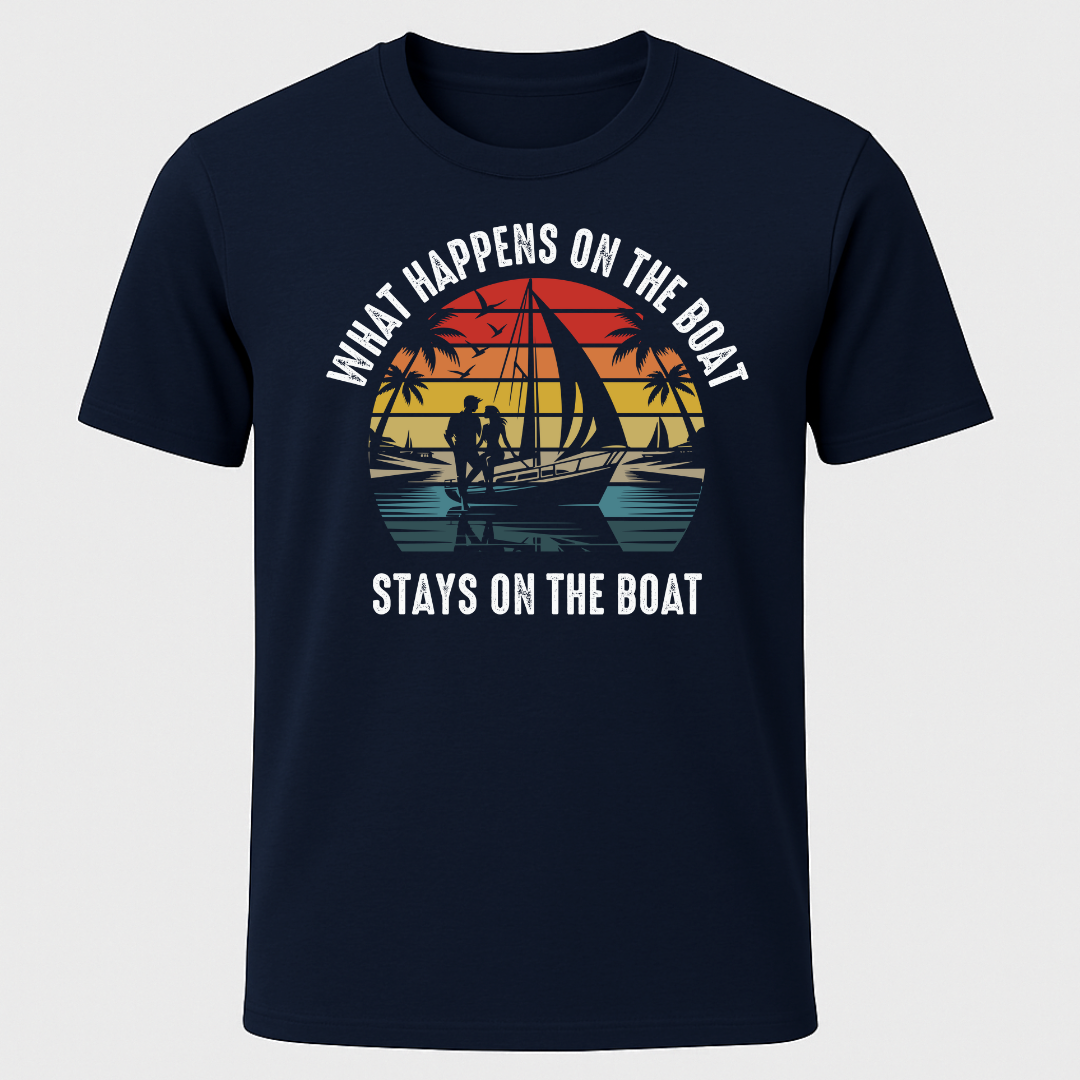 What Happens On The Boat T-Shirt