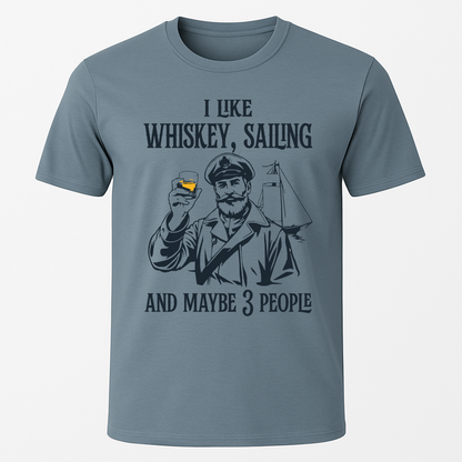 Whiskey & Sailing T-Shirt