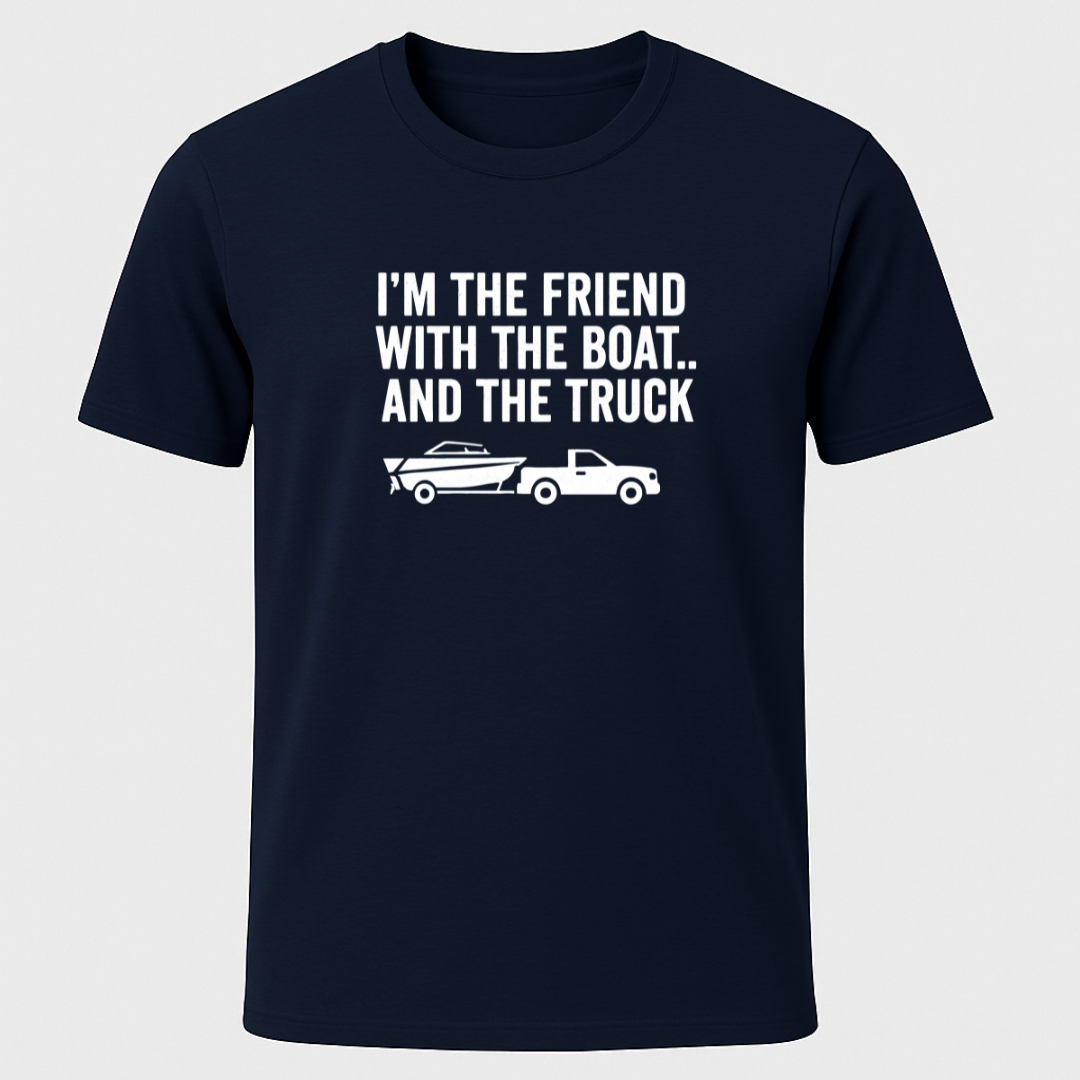 Friend w/ Boat T-Shirt