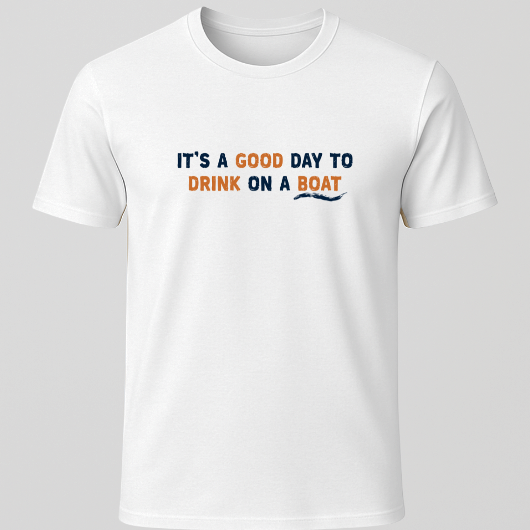 Boat Drinking T-Shirt