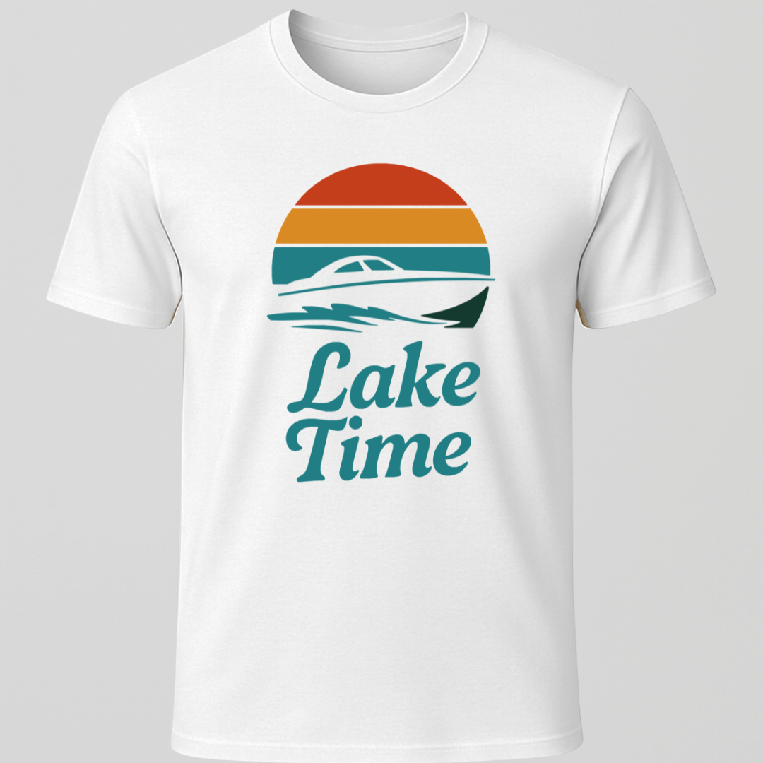 Lake Time Sunset T-Shirt