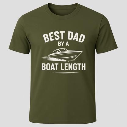 Best Dad By A Boats Length T-Shirt
