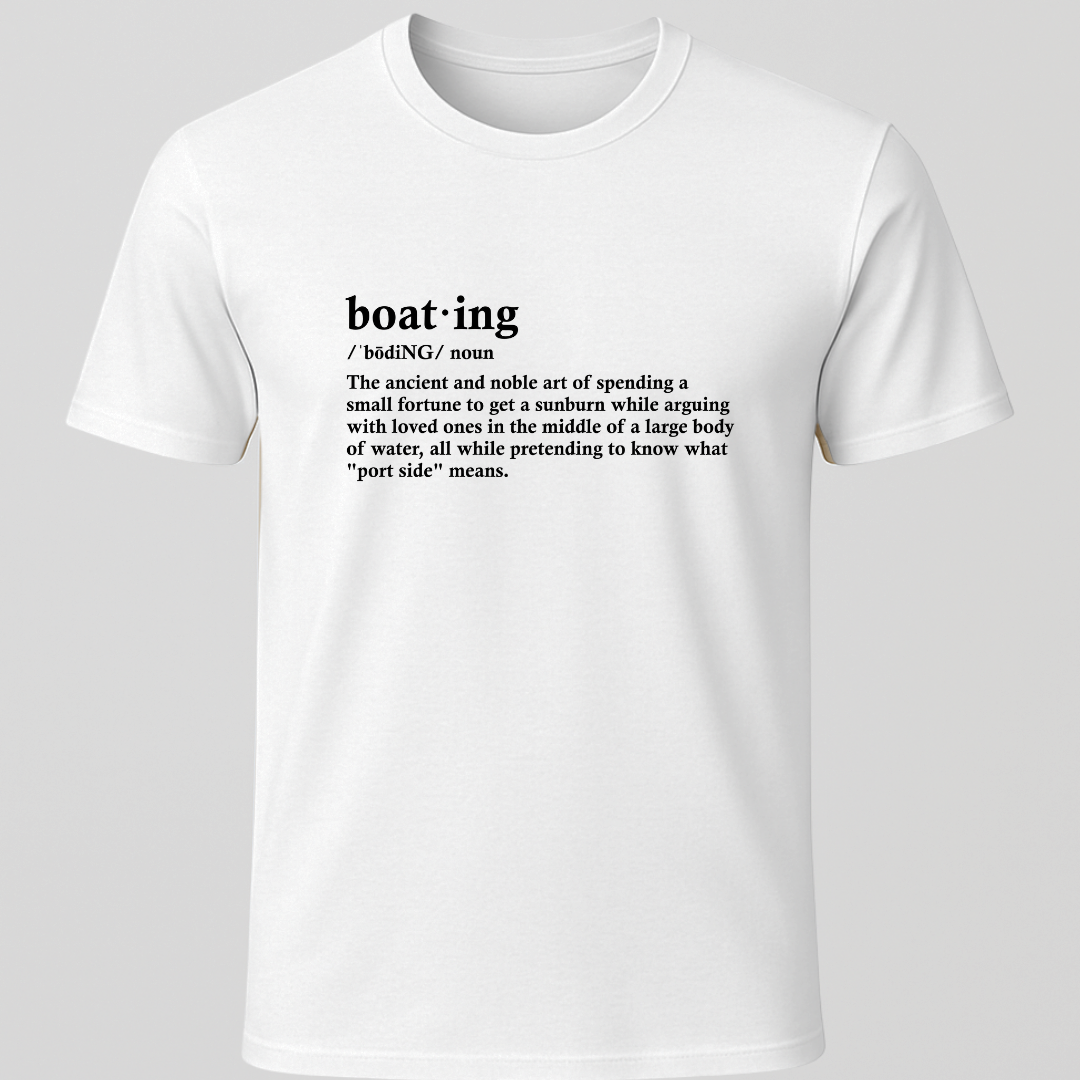 Boating Definition T-Shirt