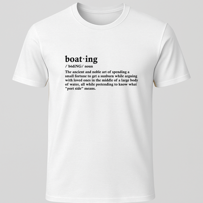 Boating Definition T-Shirt