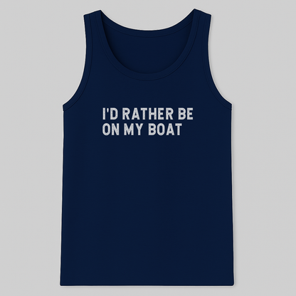 Boat Tank Top for Men | Uncharted Tees