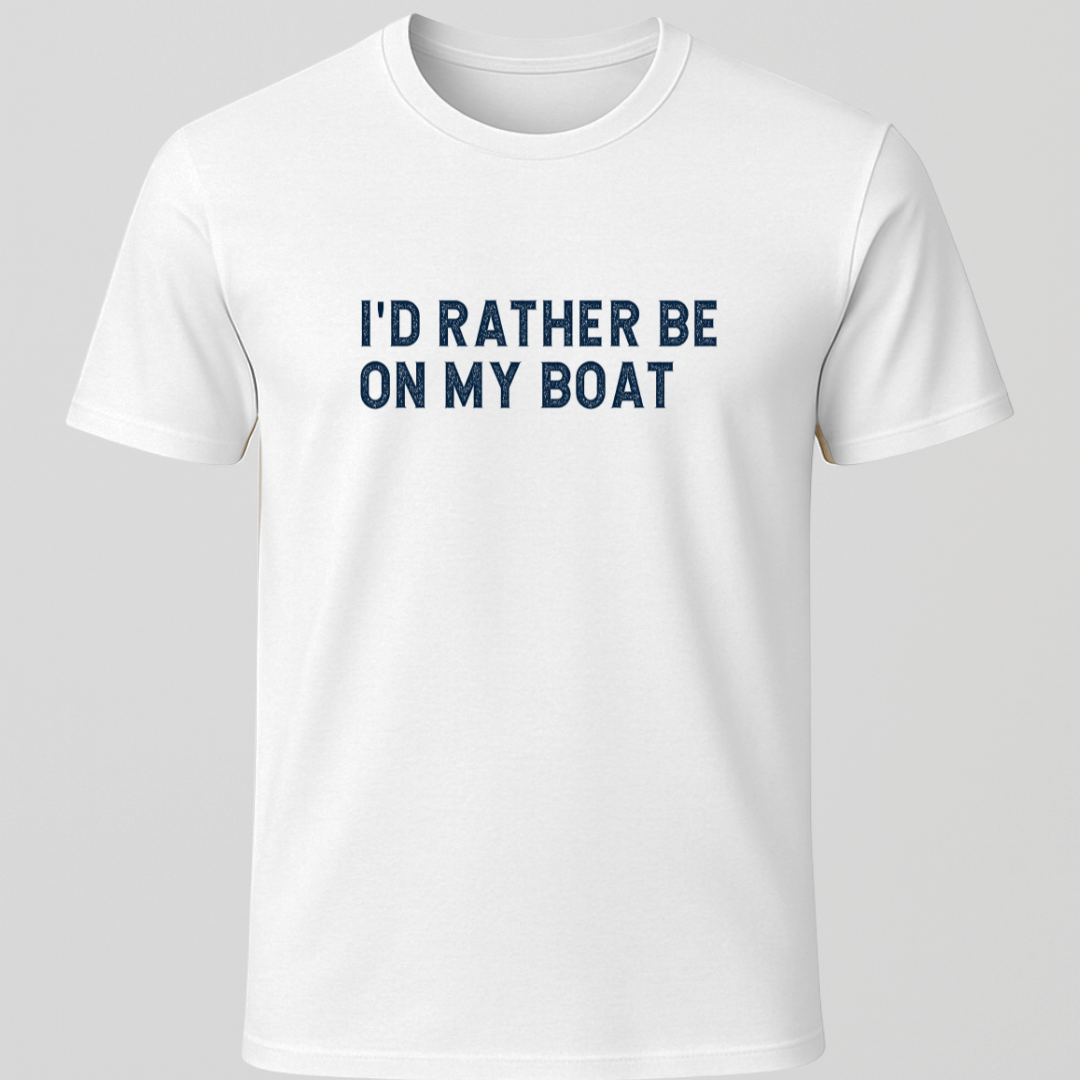 I'd Rather T-Shirt