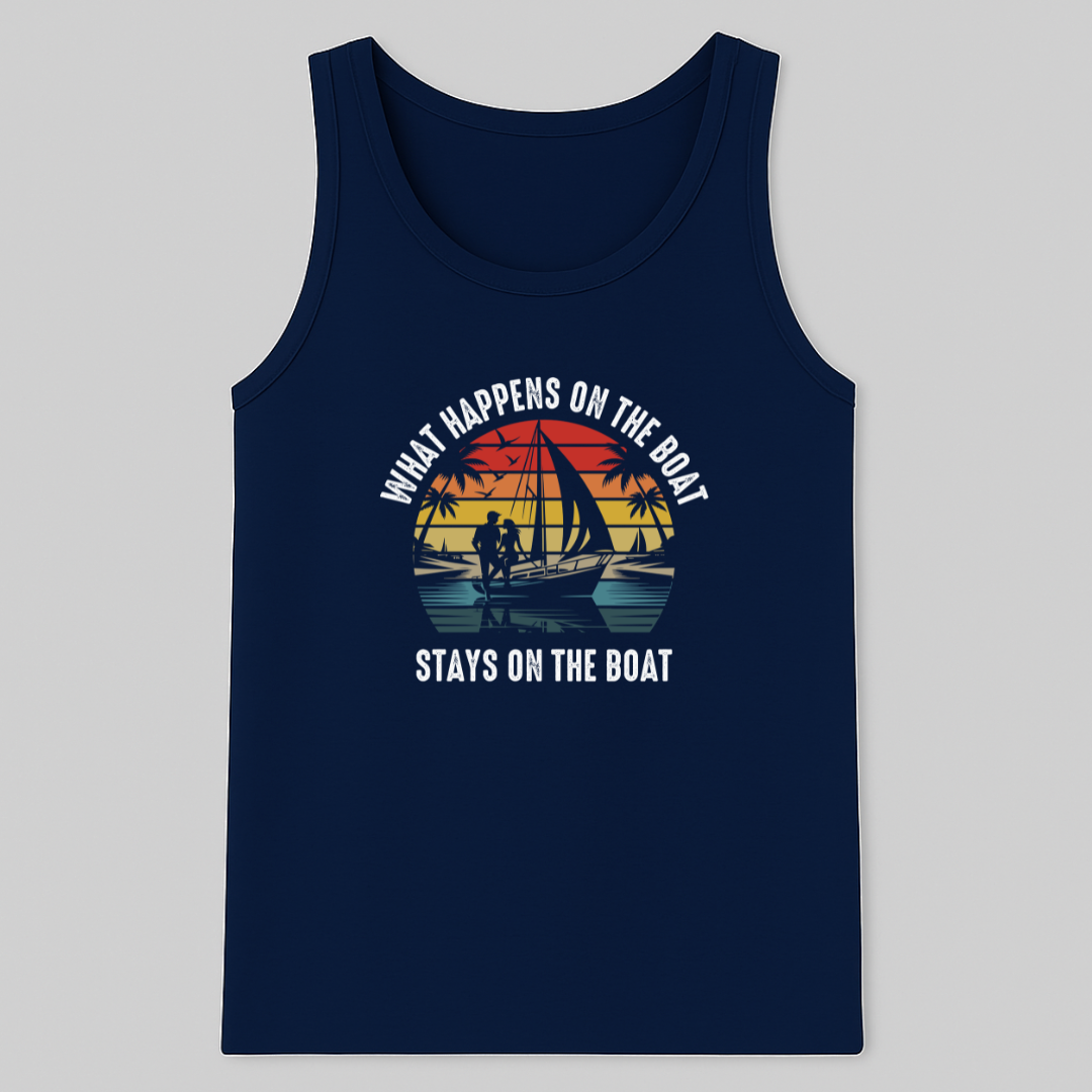 What Happens On The Boat Tank-Top