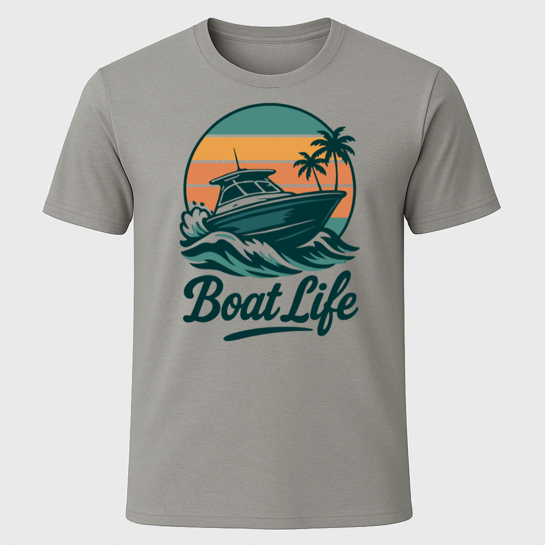 Boat Life Motorboat T-Shirt