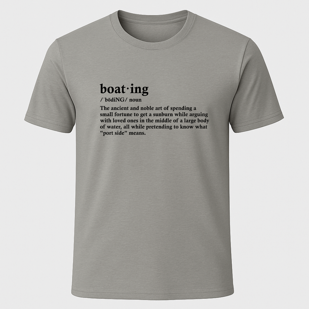 Boating Definition T-Shirt