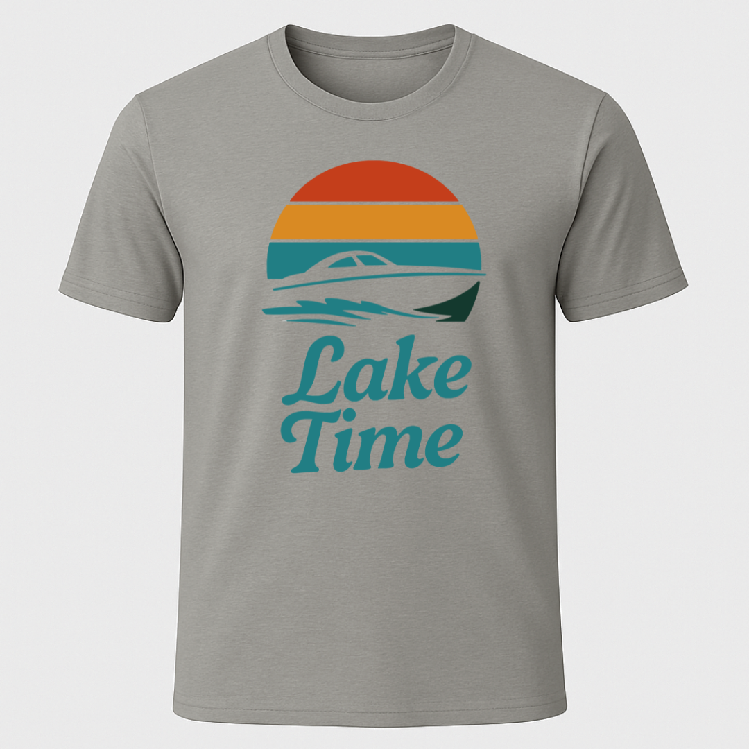 Lake Time Sunset T-Shirt